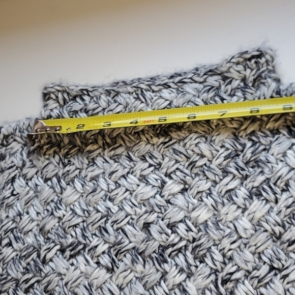 Liz Claiborne Sport Wool Sz. L Black/White/Grey Vest - Picture 5 of 11